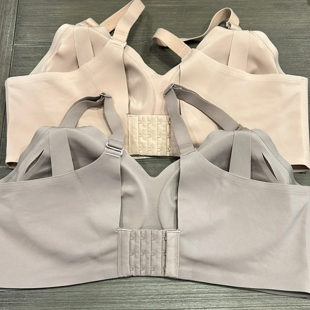 (2) MomCozy Nursing Bras XL